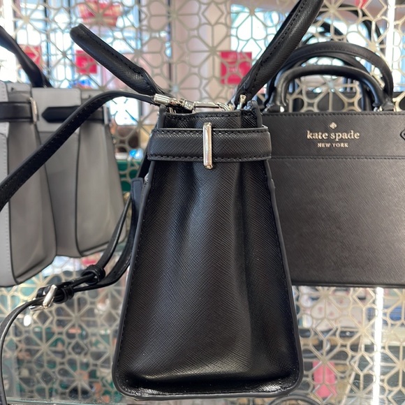 Kate Spade staci small satchel black NWT - Picture 11 of 16